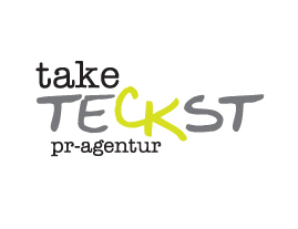 Logo take TECKST, pr-agentur